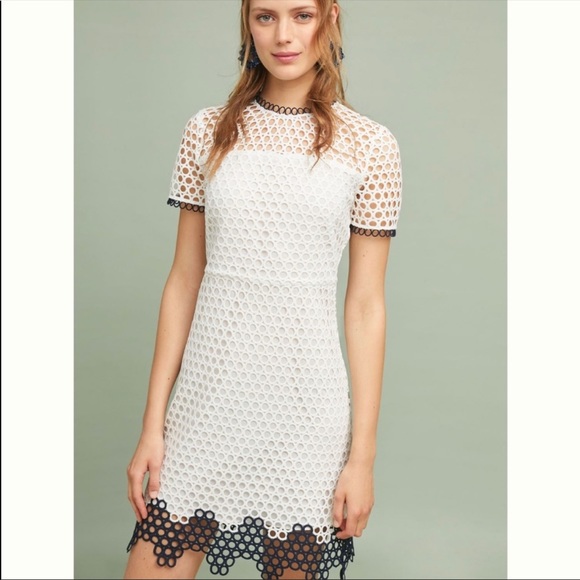 Anthropologie Dresses & Skirts - Anthropologie Shoshanna Scalloped Mod Dress